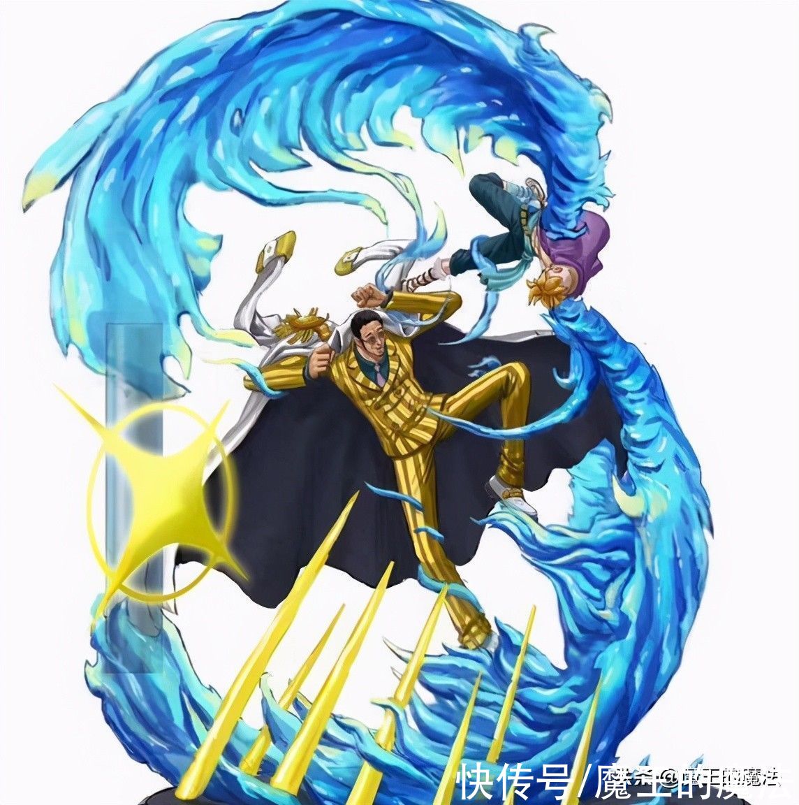马尔科|海贼王：索隆出面收拾烂摊子，迎战三灾烬，马尔科实力被高估？