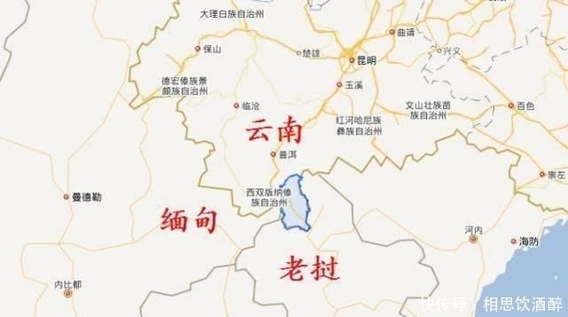 孔雀公主|中国最“突出”的县，被老挝、缅甸三面包围