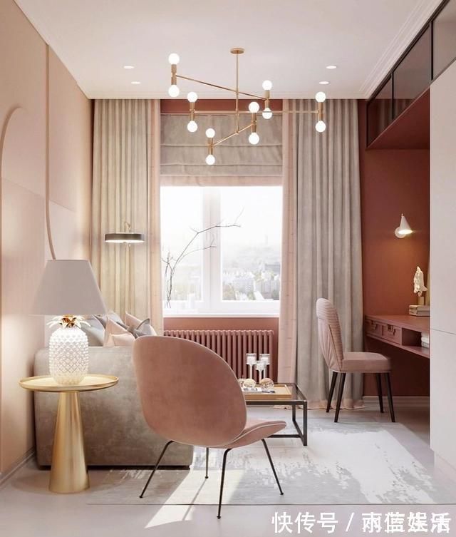 小户型|若单身,我就买套小户型照着它来装,太美太梦幻了,女生的梦想