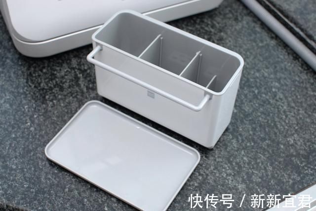 抗菌|抗菌、免钉上墙、可拆洗，收纳好帮手：火候抗菌厨房置物三件套