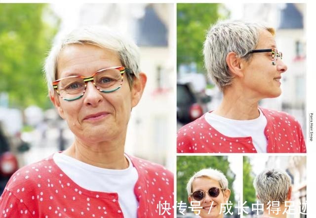 发型 国外老人的发型是这样的,真实自然不做作,从容面对老去才是最美!