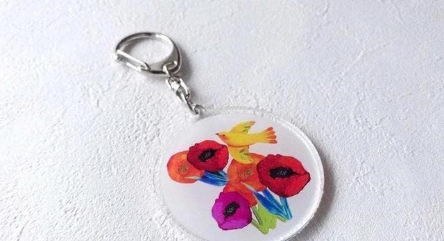 手工&滴胶手工把胶水滴在手绘上,封存一切的美丽,一切的艺术创想