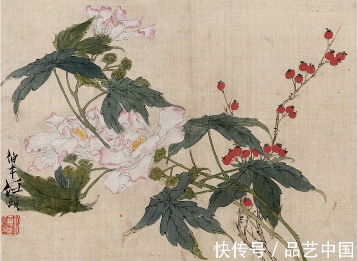 中国画家#他与吴昌硕同为“海派四杰”,徐悲鸿赞其是仇英后中国画家第一人