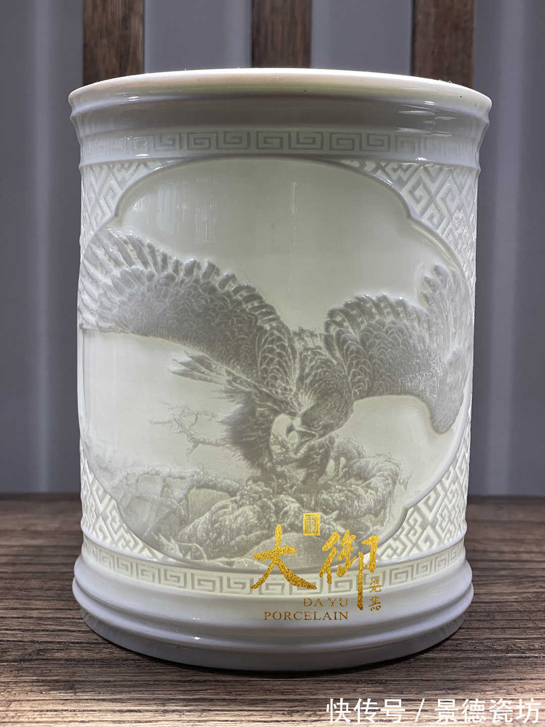 手工瓷#大御瓷器余浪——非遗传人承古艺,匠心守护手工瓷!