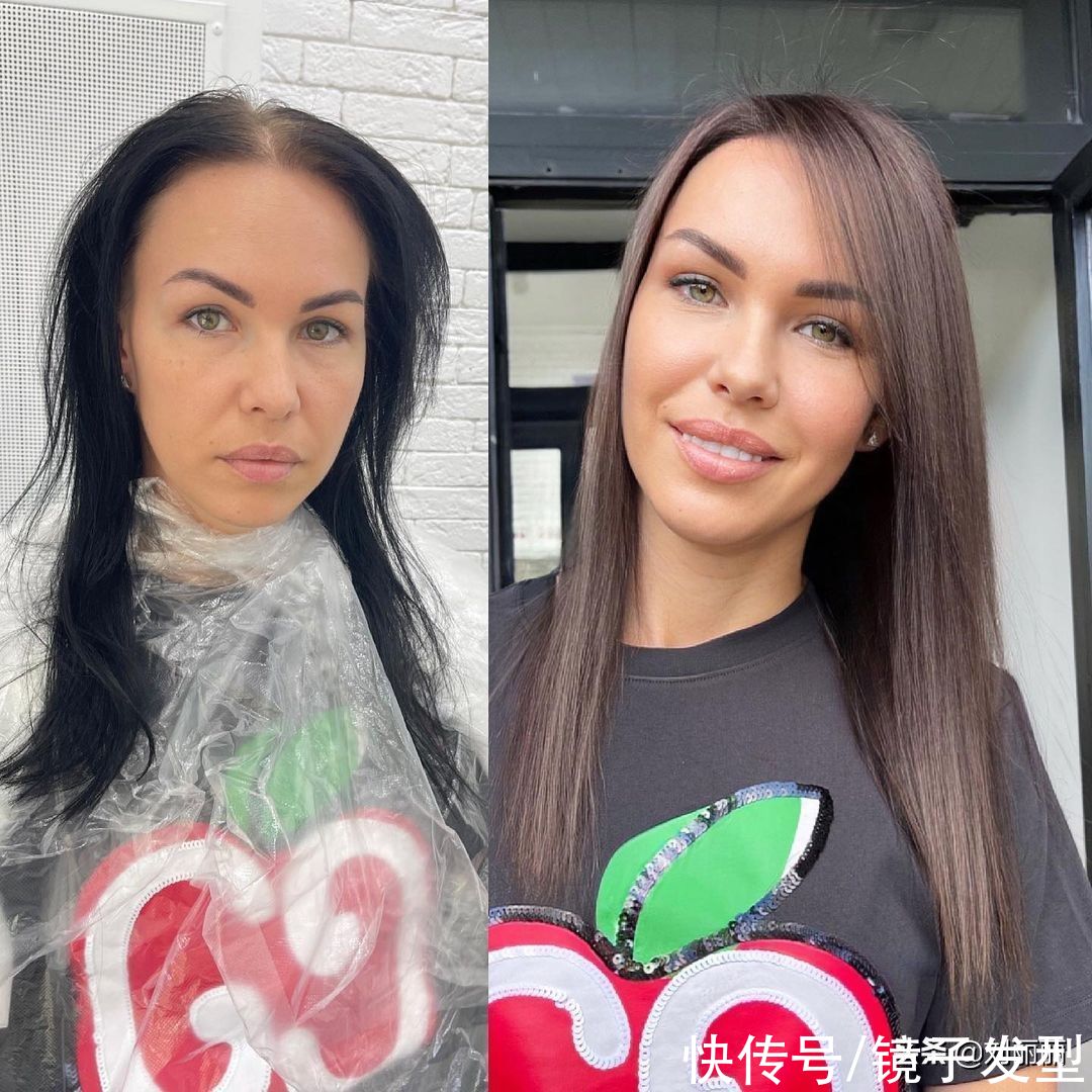 美女|换发型就像换脸，看看这17位美女发型前后对比，让你收获良多