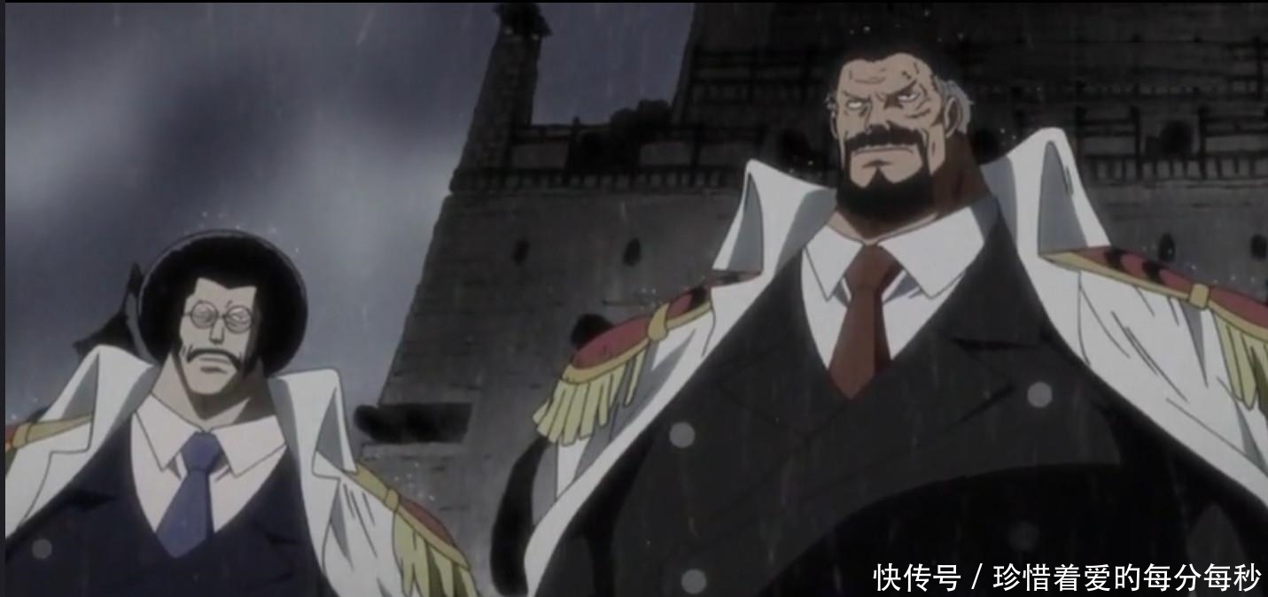 《海贼王》卡普一个人单挑金狮子史基，结果会是怎样？