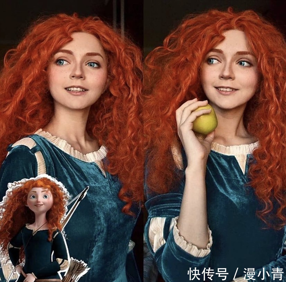 还原|圆脸COSER搭配大师级仿妆,缔造一系列经典还原,魔戒伍德神还原