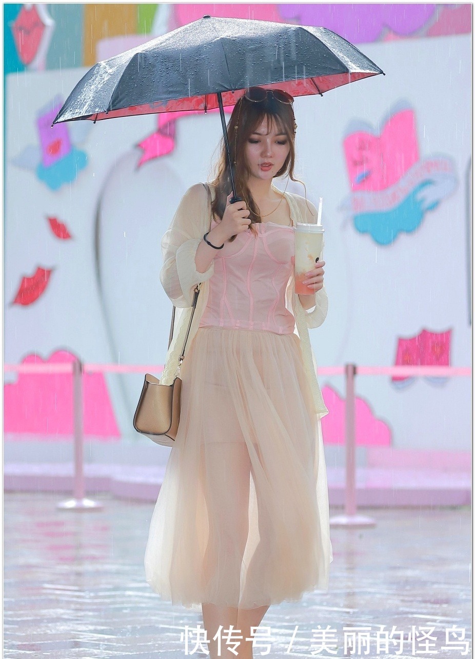 纱裙|清丽可人的纱裙搭配