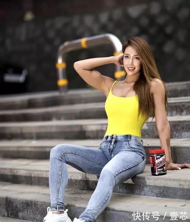模特|韩国健身模特，逆天臀围疯狂吸粉百万！女性增肌比较难？