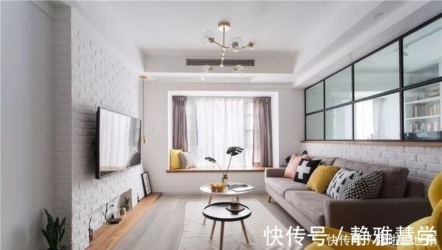 亮点|70平米小户型，进门就有亮点，全屋温馨又耐看，满意，晒晒