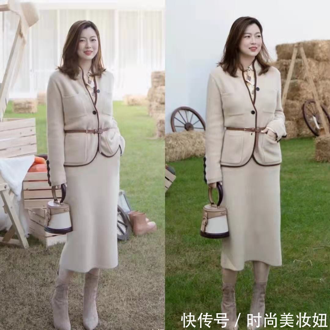 色系|40岁女人“温柔色系”穿搭,简约大方又体面,轻松打造更美的自己