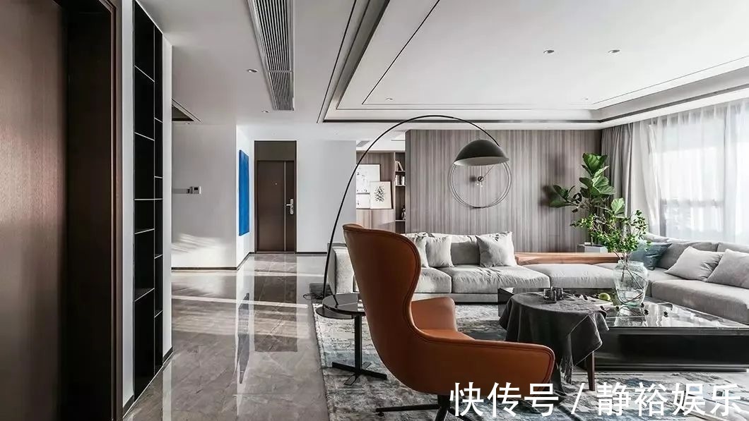 简约|262㎡现代简约大平层,简洁纯粹的空间,生活从容自然