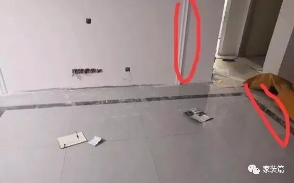 瓦工|近万块的瓷砖，只因瓦工这样铺贴波打线，全部敲掉从来，提醒注意