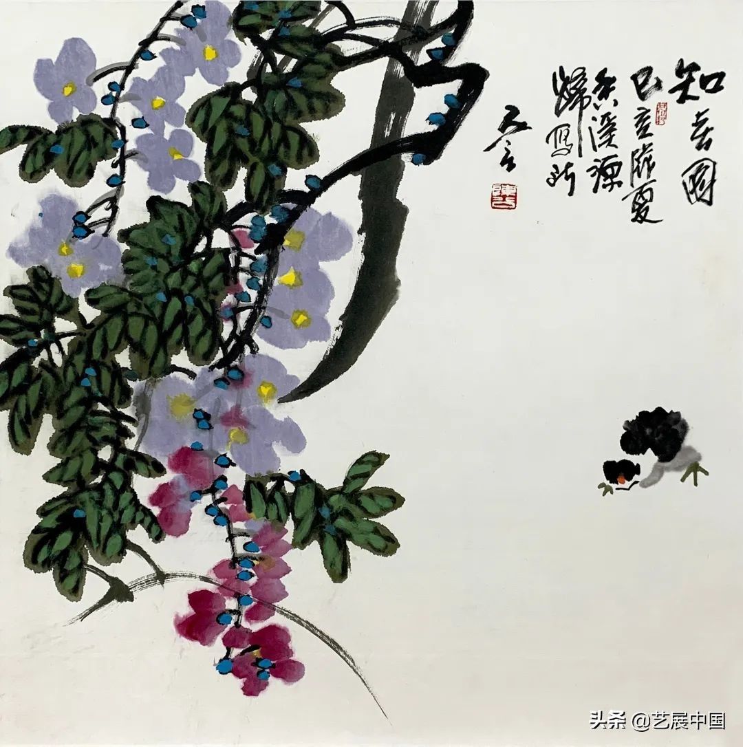 写意花鸟！花语长吟——陈立言花鸟画小品展