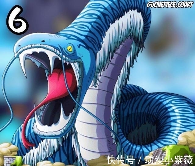 海王类|海贼王中最高大的10个生物,庞岛的人造龙垫底,象主有几万米高