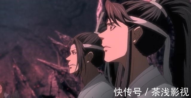 蓝湛$《魔道祖师》忘羡喜提新衣服，叔父表示本当如此，视美发糖很大方