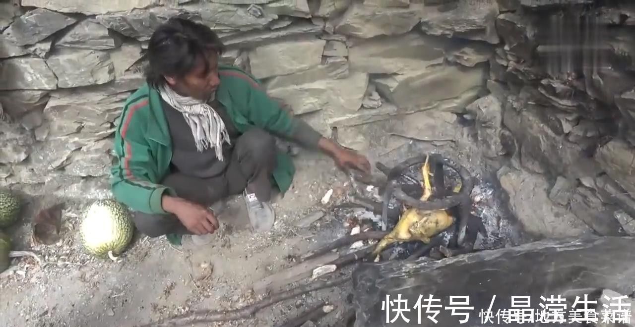 葱油鸡|尼泊尔山区贫困村民杀鸡招待中国客人，鸡肉做法特别，味道确实好