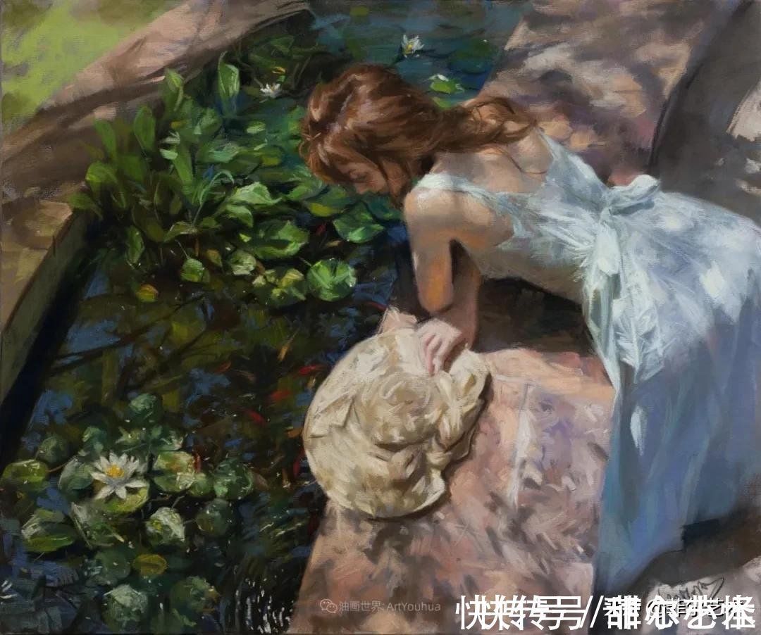 罗梅罗!婀娜多姿,美丽动人~西班牙画家维森特·罗梅罗·雷东多油画欣赏