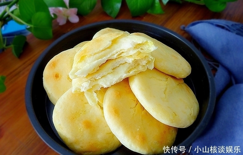 夏天早餐饼这么做,无油烟,香酥又暄松,真好吃,儿子最爱