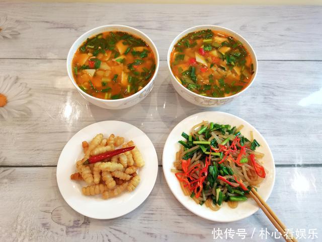 夫妻俩的简单晚餐,少油多蔬菜,连吃一周,身体轻巧,肚子无赘肉