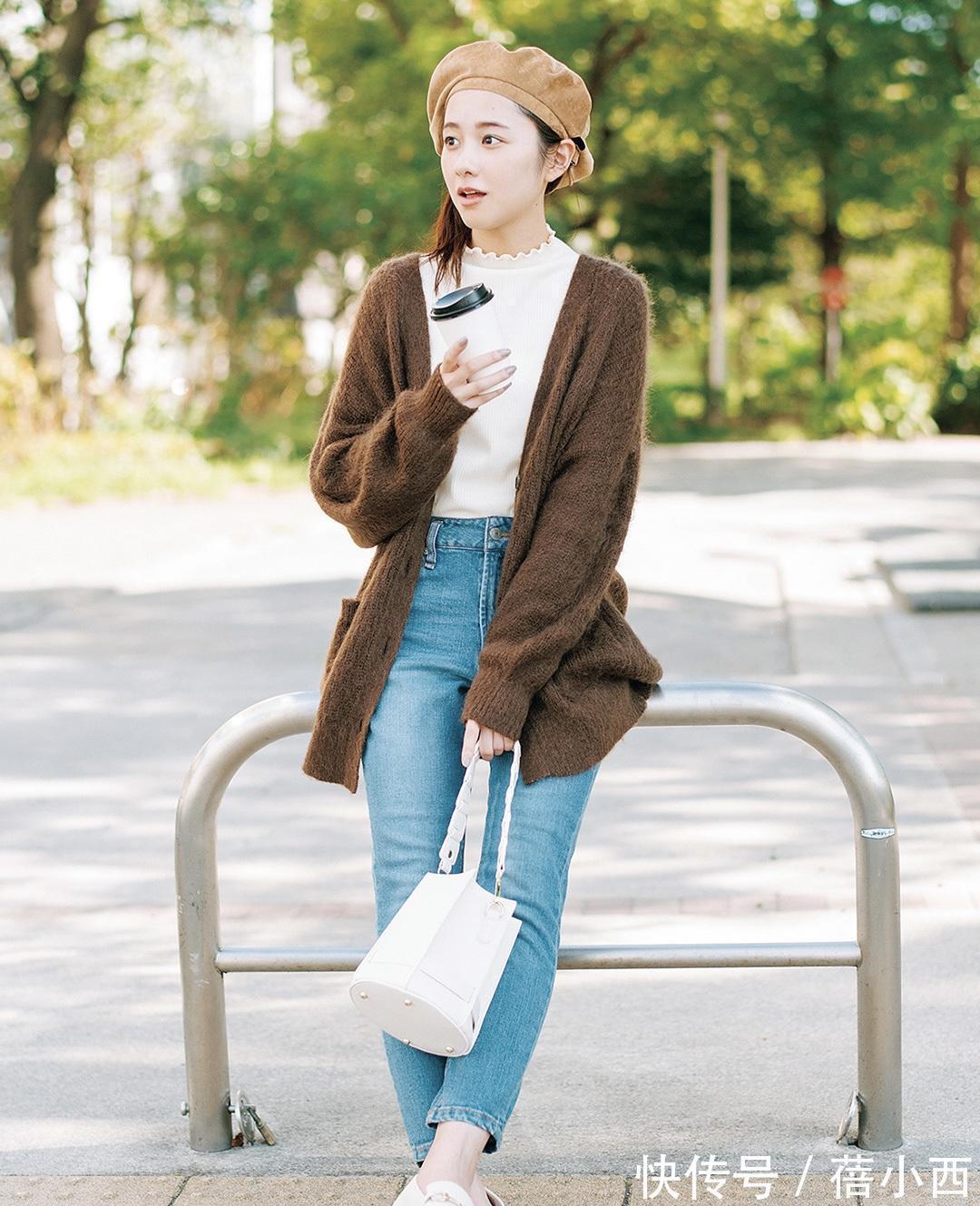 搭配 冬季穿“针织衫”想要摆脱土气感?学日系风搭配,简约却很高级