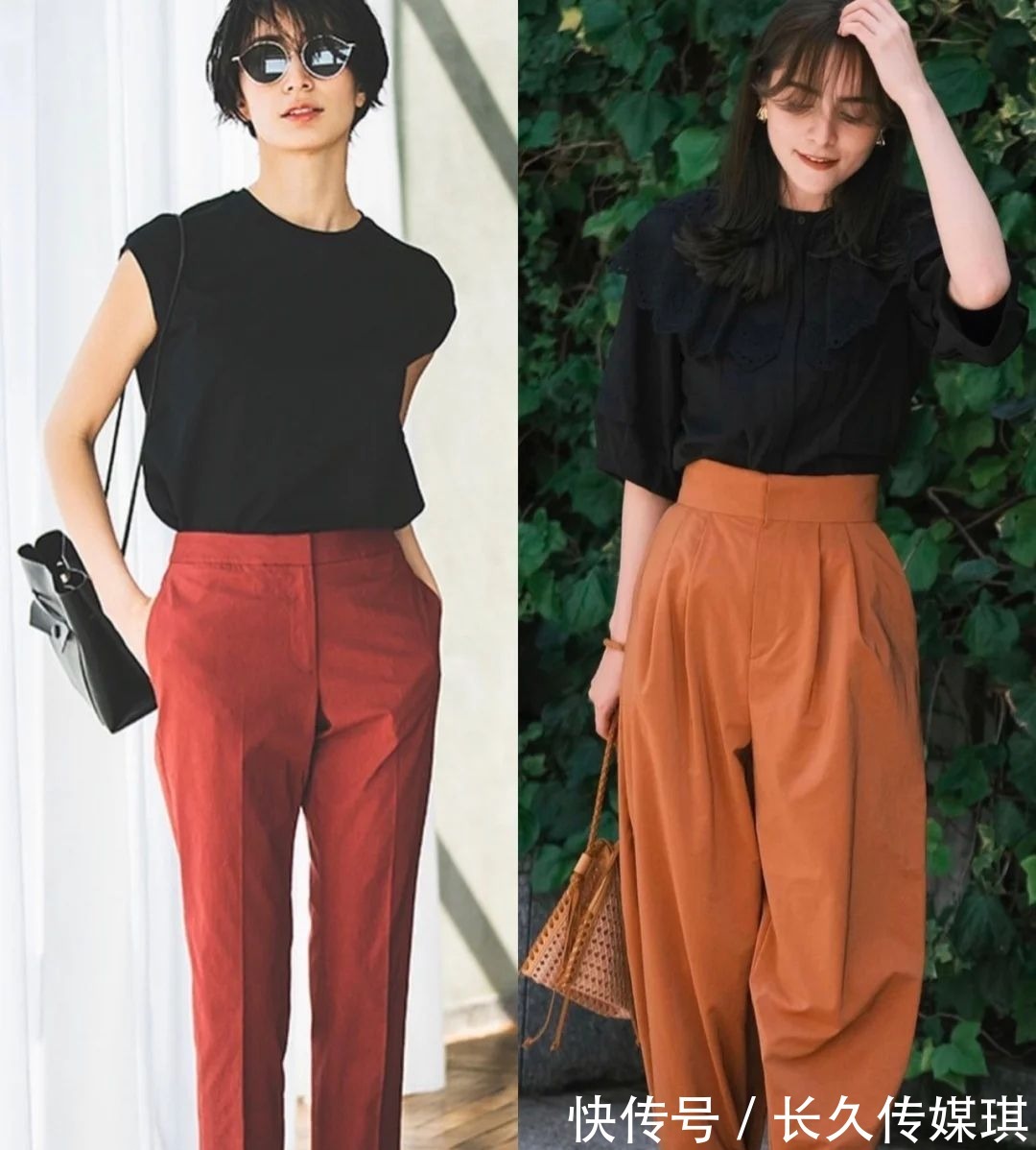 连体裤|黑色有衣服怎么配才好看?4种色彩搭配方式,让黑色百变又有魅力