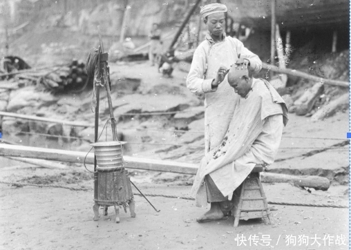 剃头匠|这才是真实的民国:图3是袁世凯的“托”,图6八旗妇女撞脸马云