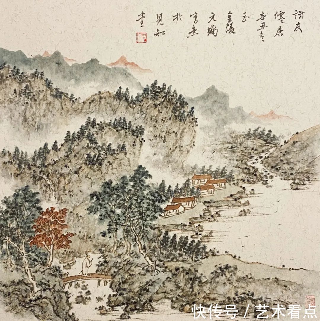 九狮峰$郑健 | 壬寅新春翰墨贺岁——元墉中国画作品网络展