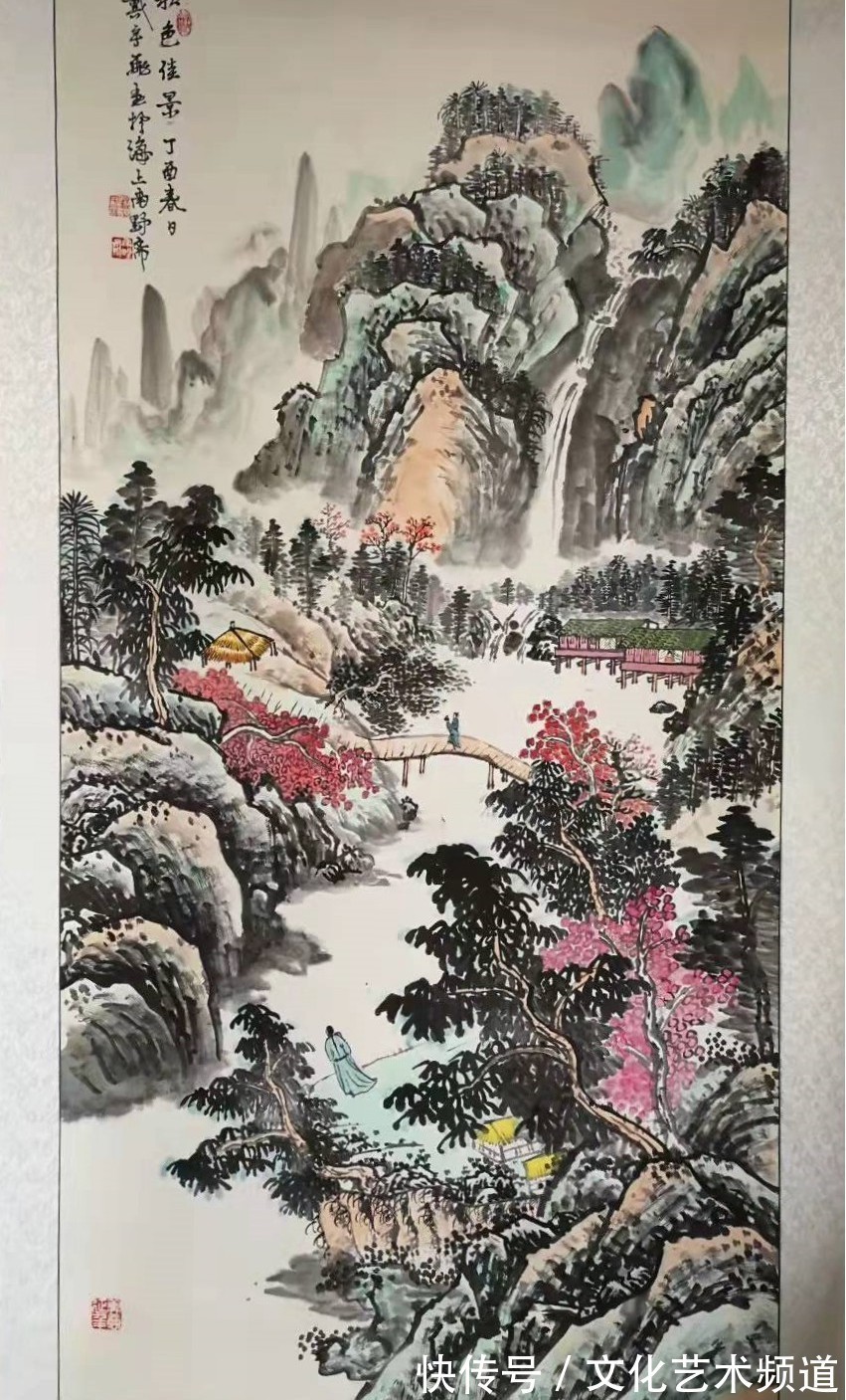 中国美术#著名书画家戴宇飞——向全国人民拜年!