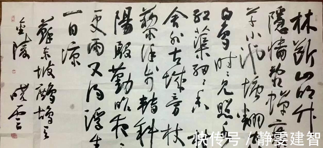 法帖@中书协副主席孙晓云的草书,更接近张旭的草书,妙于肥