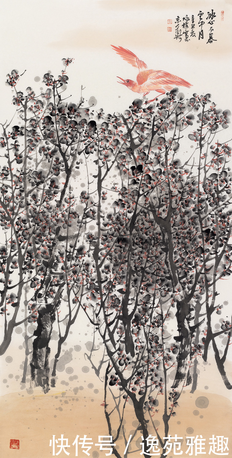 驻华大使馆拟展|“疏影含香”——画家张咏梅斯洛伐克驻华大使馆拟展部分作品