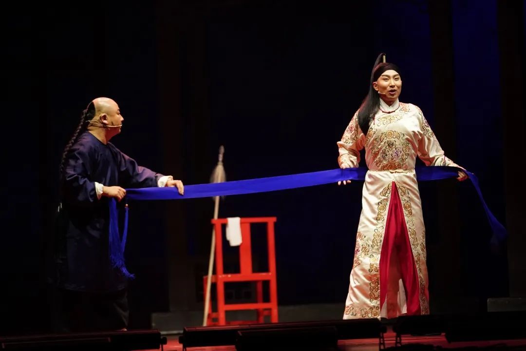 大徽班话剧里融合戏曲之美蓝天野看完连呼真过瘾