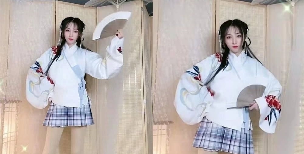 LO|有种混搭叫“汉服+JK”,可甜可咸不烂街,LO娘看了都眼红