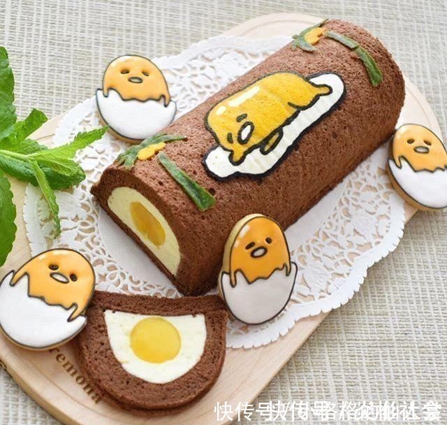 被称为美食料理达人的日本妈妈,做的蛋糕切开后,惊艳整个朋友圈