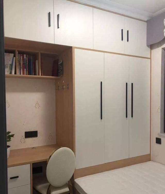 衣帽间|晒晒我的130㎡婚房，光入户就美翻了最喜欢主卫改的衣帽间