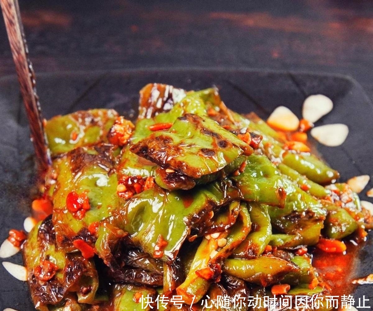 下饭|青椒经典好吃的做法，香辣下饭的虎皮尖椒，做法很简单