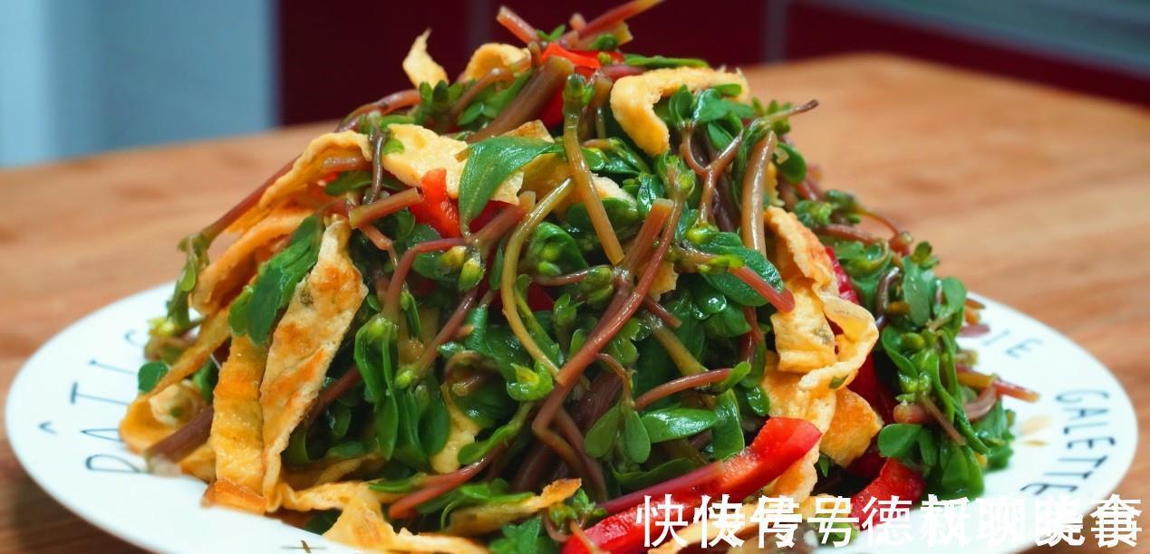 城市人|遇到此菜我从不还价,碰运气才能买到,简单一做,就是一道特色菜