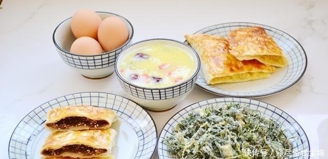 小学生的早餐这样吃,健康又营养足,早起半小时就搞定了,特香