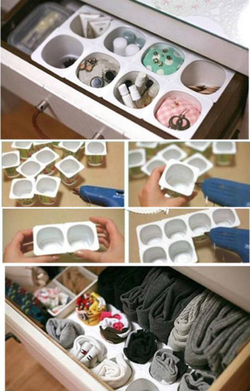 柜子再多，不会收纳也是白打，用这7种做分格器，一个能顶两个用