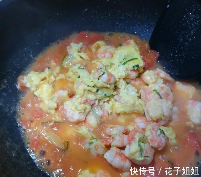 备用|番茄味鸡蛋炒虾仁,做法简单又好吃