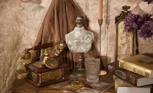 焦糖色复古法式婚礼