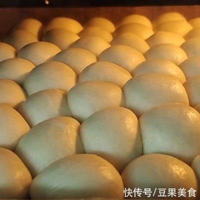 豆沙气泡小面包,不用厨师机也能做的面包
