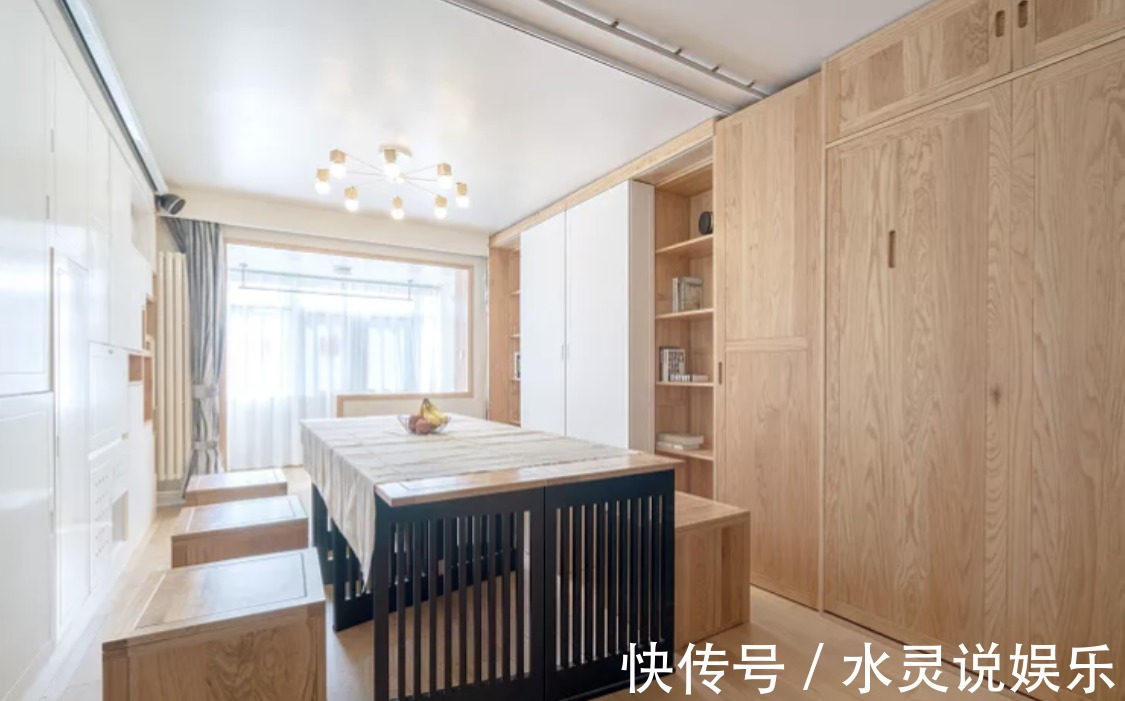 双卧室|49㎡房屋大改造,客厅秒变双卧室,功能强大不拥挤!