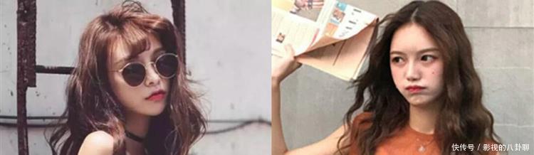 圆脸|别再披头散发了,这有10款适合圆脸的中卷发型,可甜可盐