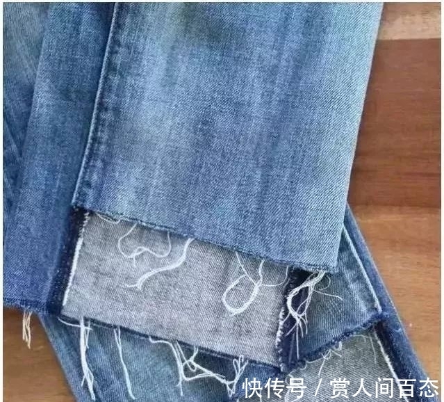 杨幂 裤腰小了别急着扔,剪1刀瞬间变合身,原来这么简单