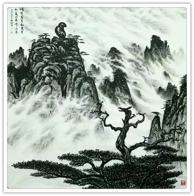 大美黄山#书画名家方勇:「文化强国推广计划」年度风采展