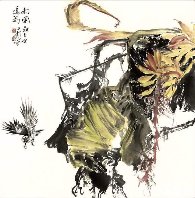 「画作欣赏」忘记烦恼,活出快乐,画家秦英豪作品欣赏