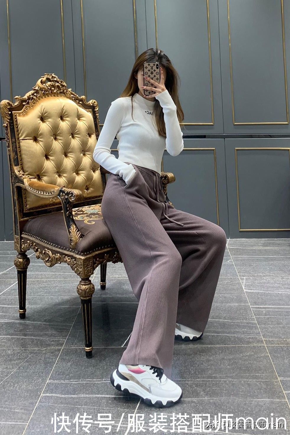 不穿不知道，原来“针织裤”可以让我的腿看起来又长又直