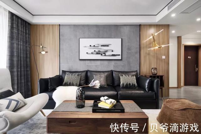 石膏|148平现代四居室方寸之间的拿捏,将生活情调融于空间