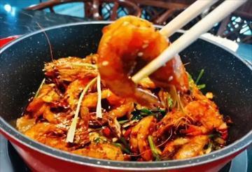 麻辣汁|美食推荐：羊城纸包骨、老水滑肉、一锅两吃香辣虾制作方法